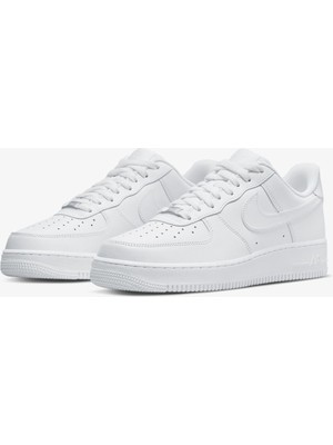 Nike Aır Force 1'07 Beyaz Unisex Sneaker Ayakkabı CW2288-111