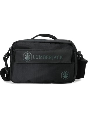Lumberjack Çapraz Çanta Unisex Siyah Raın Cprz