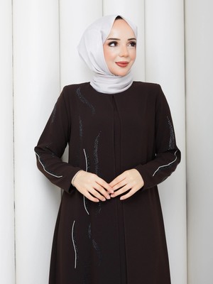 Eslemnur Sima Elbise Büyük Beden Anne Elbisesi