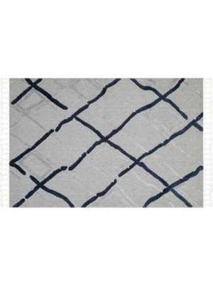 Vivense Terazzo Halı 3, Gri, K01, 80X150