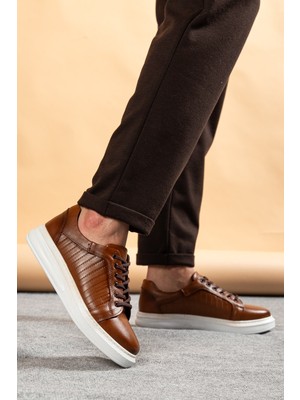 Maximoda Hakiki Deri Erkek Casual Iç Dış Deri Ayakkabı
