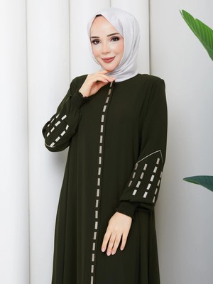 Eslemnur MEVLANA FERACE NAKIŞ DETAYLI GÜNDELİK HAC VE UMRELİK