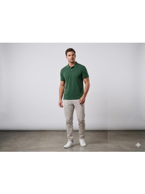 Guess Erkek Polo Yaka Kısa Kollu Basic T-Shirt M6GP18K3086