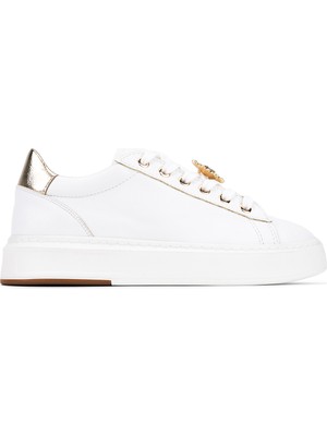 Tamer Tanca Kadın Suni Deri Beyaz Sneakers & Spor Ayakkabı 1009 3333 Bn Ayk Y26 Beyaz Cılt