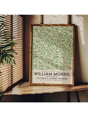 Teknollojia William Morris Çerçevesiz Poster, Modern Dekoratif Çerçevesiz Poster, Tablo, Morris, 40 x 50