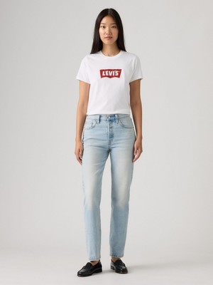 Levi's 501 Fıne Marks Kadın Mavi Jean Kot Pantolon A7742-0024
