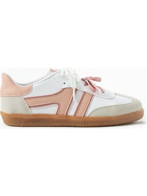 Ella Star Kadın Sneaker Spor Ayakkabı Çift Bağcıklı
