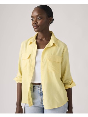 Levi's Elaıne Utılıty Kadın Sarı Gömlek 005NJ-0007