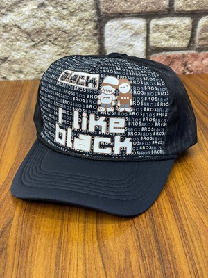 Hamze Trucker Beyzbol Model Desenli Hafif Fileli Cap Şapka