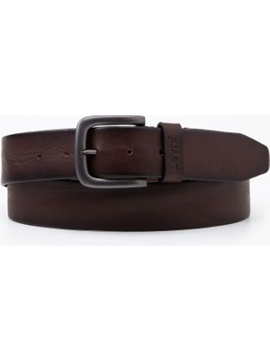 Levi's Levıs Tumbled Icon Erkek Kahverengi Deri Kemer D5574-0001