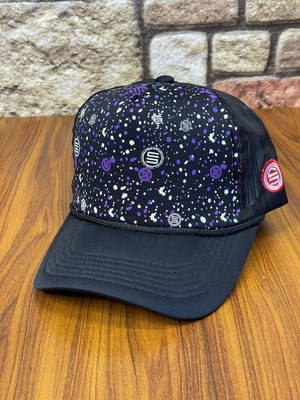 Hamze Trucker Beyzbol Model Desenli Hafif Fileli Cap Şapka