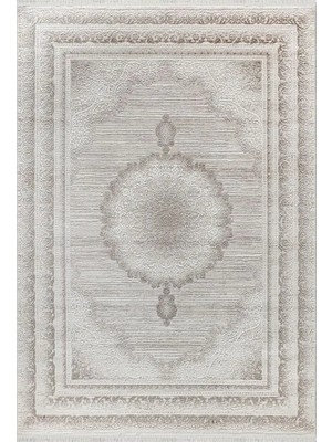 GÜLCEM HOME Açelya, Lüx Modern Akrilik Dokuma Saçaklı, Yüksek Kalite Oturma Odası ve Salon Halısı