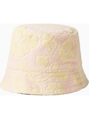 Chloe Chloé Kids Çiçek Desenli Pamuk Karışımlı Kız Çocuk Bucket Şapka