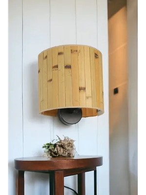 Vivense Bambu 02 Abajurlu Oval Aplik