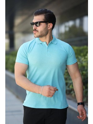 Lune Store Erkek Kısa Kollu Yakalı Tişört