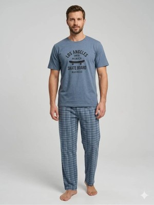 Yazlık Erkek Penye Pijama Takım