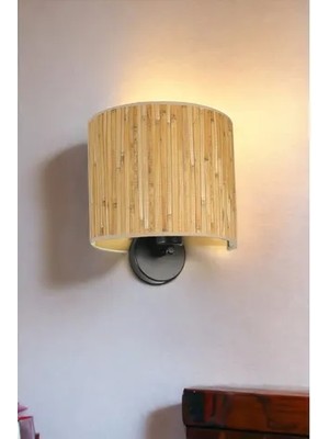 Vivense Bambu 07 Abajurlu Oval Aplik