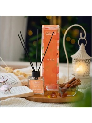 Vivense Dfn Home Lorıent Şeftali Çubuklu Oda Kokusu, 100 ml