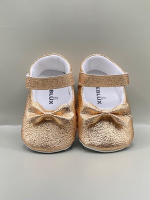 Beblux Baby Parıltılı Babet Kız Bebek Ayakkabısı