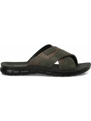 Polaris 410005.M Haki Erkek Terlik