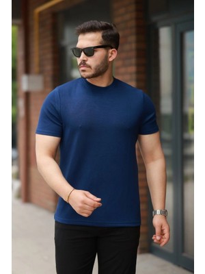 Lune Store Erkek Basic Kısa Kollu Tişört