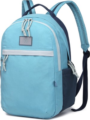 Smart Bags Büyük Boy Su Geçirmez Kumaş Renkli Okul Çantası Mavi/lacivert