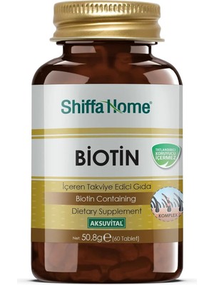 Shiffa Biotin 60 Tablet 750 Mg