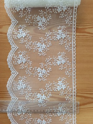 Dantelim Tül Dantel Güpür - 8,70 Mt. (1 Top)