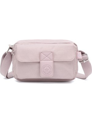 Smart Bags Günlük Minik Boy Su Geçirmez Krınkıl Kumaş Kadın Telefon ve Postacı Çantası Kum