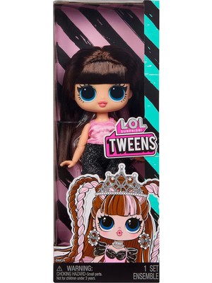 Mgae Surprise Tweens Billie Bebek, Pembe Bluz, Siyah Şort, 16.5 Cm, Plastik