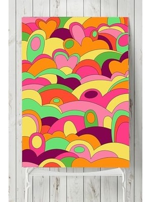 (PSTER20559) Carnival, Karnaval Psychedelic Indie Tarzı Poster 30 x 40