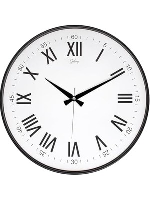 41 cm Akar Saniye Sessiz Mekanizma Duvar Saati