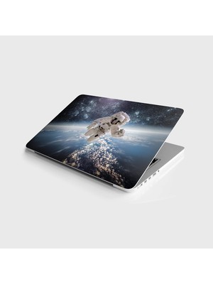 Prime Laptop Notebook Pc Kaplama Etiketi Astronot Uzay