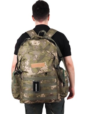 Kordak Outdoor Geniş Tsk Kamuflaj 75 Lt Kamp Tatil Sırt Çantası - Askeri Çanta
