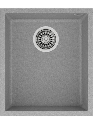Prime Teka Square 34.40 Tg 3½ W/ovf Sp Grey Evye