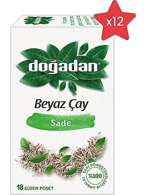 Prime Beyaz Çay Sade x 12