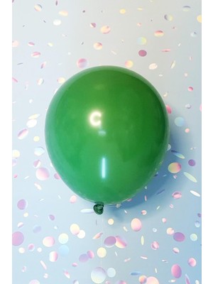 Prime Yeşil Balon 10 Adet - 12 Inc 30 cm Parti Balonu