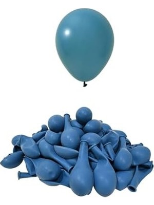 Prime 12 Inç Okyanus Mavisi 10 Adet Balon