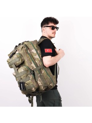 Kordak Tsk 65 Lt Outdoor Askeri Sırt Çantası - Kamuflaj Tactical Çanta