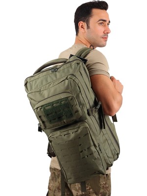 Kordak Tactical 45 Lt Lazer Kesim Haki Taktik Sırt Çantası