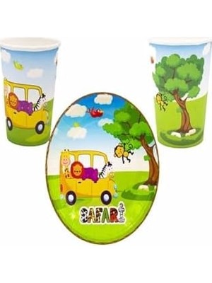 Prime Tabak Bardak Set 8 Adet