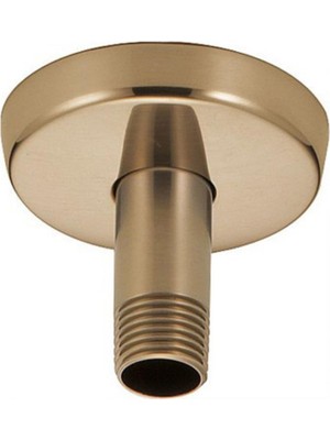 Prime U4996-CZ Duş Kolu ve Flanşı, Şampanya Bronz