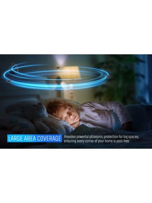 Prime 2025 Ultrasonik Haşere Kovucu - Kemirgenler, Hamamböcekleri, Karıncalar, Böcekler Için Yüksek Güçlü Iç Mekan Plug-In Kovucu - Ev, Mutfak, Otel Için Elektronik Haşere Kontrolü - Evcil Hayvan ve Çocuk