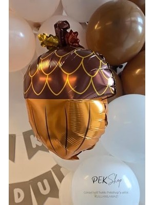 Prime Fındık Şekilli Folyo Balon Fındık Balon 58X41CM