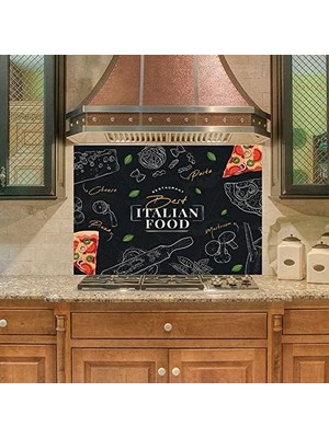 Prime Mutfak Duvar Tezgah Arası Ocak Arkası Kaplama Italian