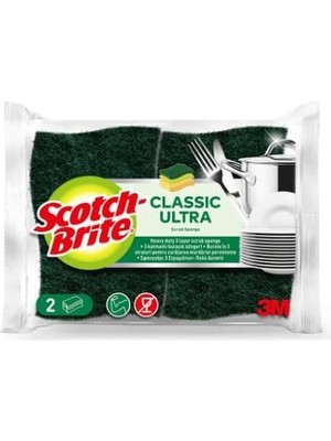 Prime -Brite Klasik Ultra 2'li Sünger