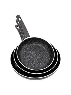 Prime Mehtap 3lü Granit Tava Seti 18-22-26CM