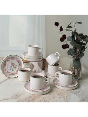 Prime Rose Stackable Çay Takımı 12 Parça 6 Kişilik 22910-12