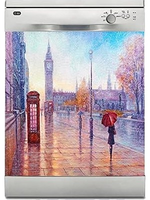 Prime Bulaşık Makinesi Kaplama Beyaz Eşya Kaplama Londra Sokak Görünümü