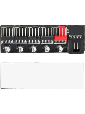 Prime Fan Çoklayıcı 5 Port Y Pwm Splitter 4 Pin Hub Cpu Kablo Çoğaltıcı
